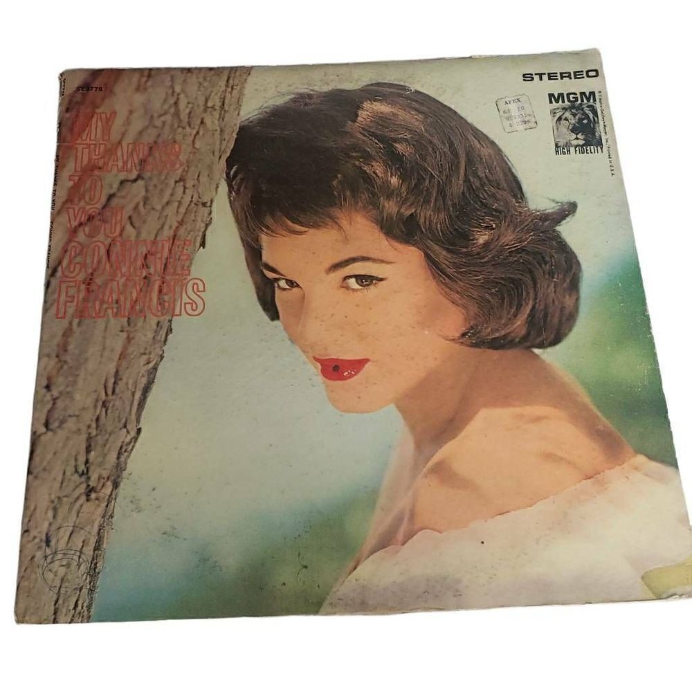 ‎Connie Francis My Thanks Vinyl Record